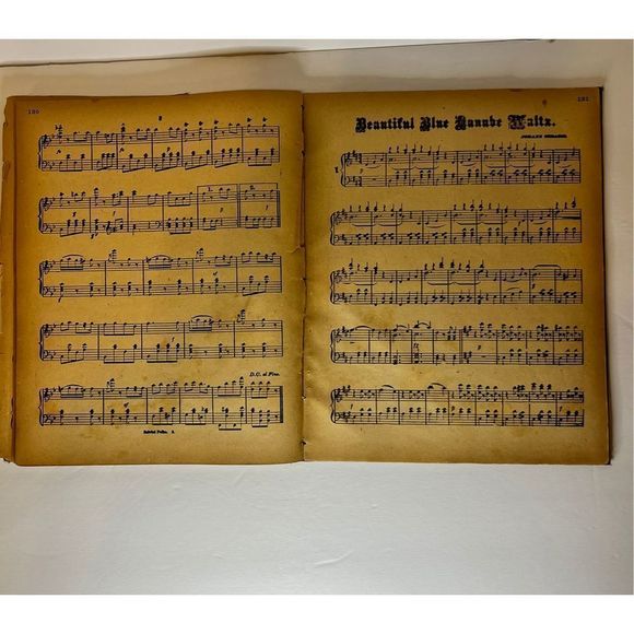 STRAUSS Dance Folio Waltzes, Gallops, Mazurkas, Etc.. 1890 Eduardo Strauss Orch - Picture 7 of 7